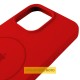 Чохол Silicone Case Full Protective (AA) V2 with MagSafe для Apple iPhone 17 Air (6.6") Червоний / Red