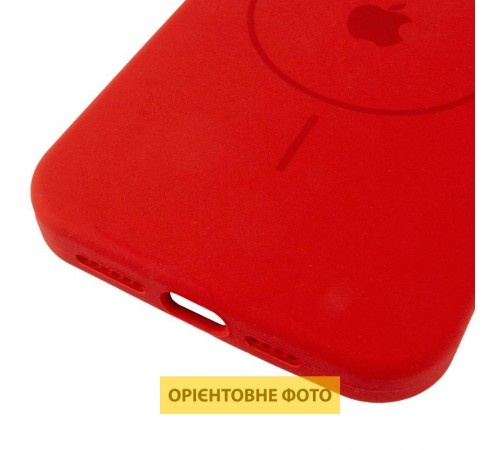 Чохол Silicone Case Full Protective (AA) V2 with MagSafe для Apple iPhone 17 Air (6.6") Червоний / Red