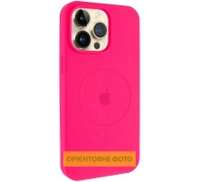 Чохол Silicone Case Full Protective (AA) V2 with MagSafe для Apple iPhone 17 Air (6.6") Рожевий / Barbie pink