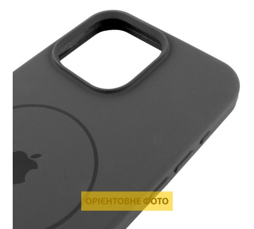 Чохол Silicone Case Full Protective (AA) V2 with MagSafe для Apple iPhone 17 Air (6.6") Сірий / Dark Gray