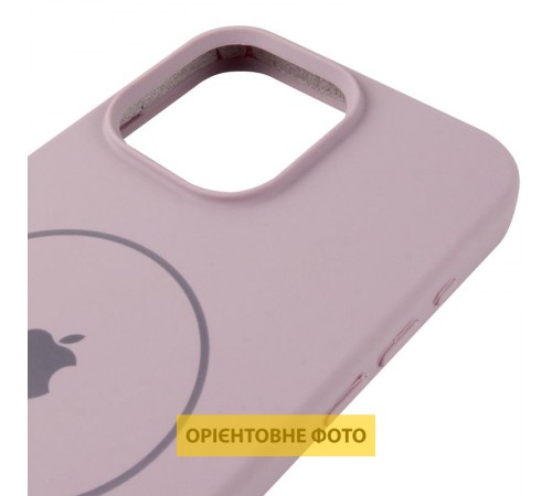 Чохол Silicone Case Full Protective (AA) V2 with MagSafe для Apple iPhone 17 Air (6.6") Сірий / Lavender