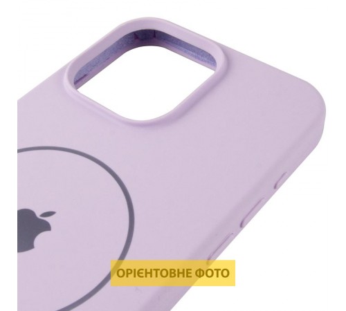 Чохол Silicone Case Full Protective (AA) V2 with MagSafe для Apple iPhone 17 Air (6.6") Бузковий / Lilac