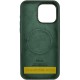 Чохол Silicone Case Full Protective (AA) V2 with MagSafe для Apple iPhone 17 Air (6.6") Зелений / Cyprus Green