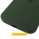 Чохол Silicone Case Full Protective (AA) V2 with MagSafe для Apple iPhone 17 Air (6.6") Зелений / Cyprus Green