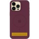 Чохол Silicone Case Full Protective (AA) V2 with MagSafe для Apple iPhone 17 Pro (6.3") Бордовий / Plum