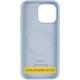 Чохол Silicone Case Full Protective (AA) V2 with MagSafe для Apple iPhone 17 Pro (6.3") Блакитний / Lilac Blue