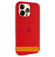 Чохол Silicone Case Full Protective (AA) V2 with MagSafe для Apple iPhone 17 Pro (6.3") Червоний / Red