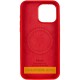 Чохол Silicone Case Full Protective (AA) V2 with MagSafe для Apple iPhone 17 Pro (6.3") Червоний / Red