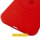 Чохол Silicone Case Full Protective (AA) V2 with MagSafe для Apple iPhone 17 Pro (6.3") Червоний / Red