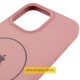 Чохол Silicone Case Full Protective (AA) V2 with MagSafe для Apple iPhone 17 Pro (6.3") Рожевий / Pink Sand