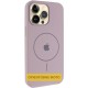 Чохол Silicone Case Full Protective (AA) V2 with MagSafe для Apple iPhone 17 Pro (6.3") Сірий / Lavender