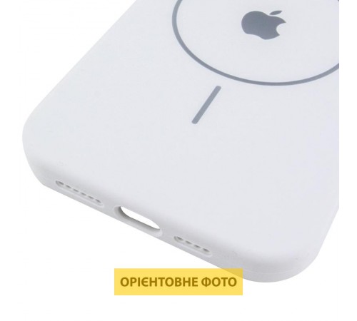 Чохол Silicone Case Full Protective (AA) V2 with MagSafe для Apple iPhone 17 Pro Max (6.9") Білий / White