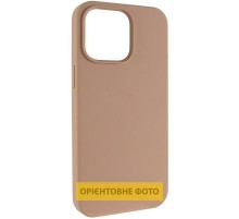 Чохол Silicone Case (AA) NO LOGO with MagSafe для Apple iPhone 17 (6.3") Бежевий / Desert Gold