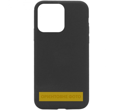 Чохол Silicone Case (AA) NO LOGO with MagSafe для Apple iPhone 17 (6.3") Чорний / Black