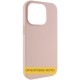 Чохол Silicone Case (AA) NO LOGO with MagSafe для Apple iPhone 17 (6.3") Рожевий / Pink Sand
