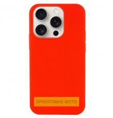 Чохол Silicone Case (AA) NO LOGO with MagSafe для Apple iPhone 17 Air (6.5") Червоний / Red