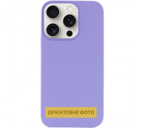 Чохол Silicone Case (AA) NO LOGO with MagSafe для Apple iPhone 17 Air (6.5") Бузковий / Dasheen