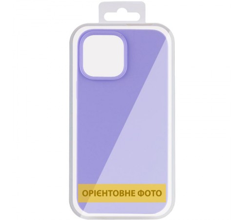 Чохол Silicone Case (AA) NO LOGO with MagSafe для Apple iPhone 17 Air (6.5") Бузковий / Dasheen