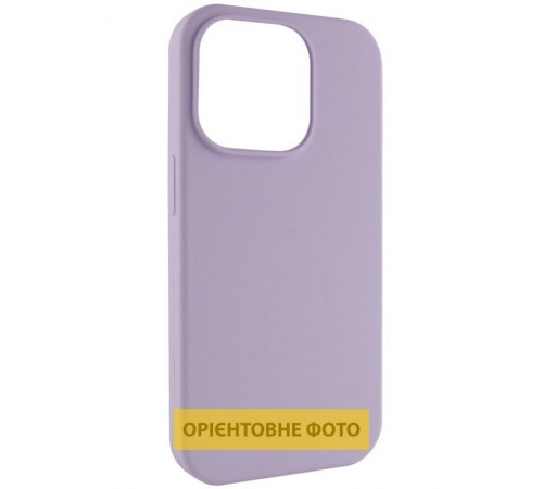 Чохол Silicone Case (AA) NO LOGO with MagSafe для Apple iPhone 17 Air (6.5") Бузковий / Lilac