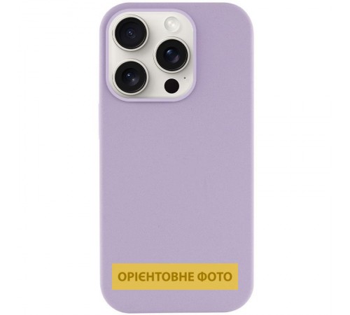 Чохол Silicone Case (AA) NO LOGO with MagSafe для Apple iPhone 17 Air (6.5") Бузковий / Lilac