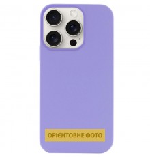 Чохол Silicone Case (AA) NO LOGO with MagSafe для Apple iPhone 17 Pro (6.3") Бузковий / Dasheen