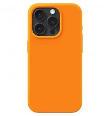 Чохол Silk (AA) NO LOGO with Magnetic Fit для Apple iPhone 17 Pro Max (6.9") Помаранчевий / Orange