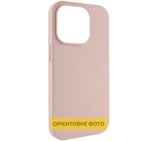 Чохол Silicone Case (AA) NO LOGO with MagSafe для Apple iPhone 17 Pro Max (6.9") Рожевий / Pink Sand