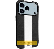 Шкіряний чохол Rally with MagSafe для Apple iPhone 17 Air (6.5") Black / White