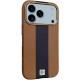 Шкіряний чохол Rally with MagSafe для Apple iPhone 17 Pro (6.3") Brown / Black