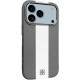 Шкіряний чохол Rally with MagSafe для Apple iPhone 17 Pro (6.3") Grey / White