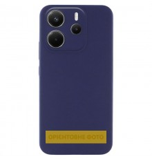 Чохол Silicone Cover Lakshmi Full Camera (AAA) для Xiaomi Redmi 15C (Europe version) Темно-синій / Midnight blue
