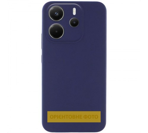 Чохол Silicone Cover Lakshmi Full Camera (AAA) для Xiaomi Redmi 15C (Europe version) Темно-синій / Midnight blue