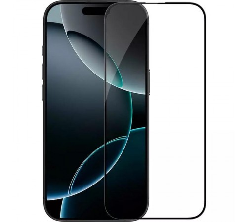 Захисне скло Nillkin (CP+ max 3D) (full glue) для Apple iPhone 16 (6.1") Чорний