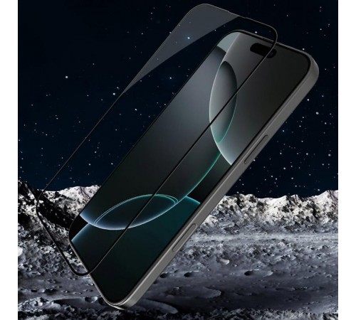 Захисне скло Nillkin (CP+ max 3D) (full glue) для Apple iPhone 16 (6.1") Чорний