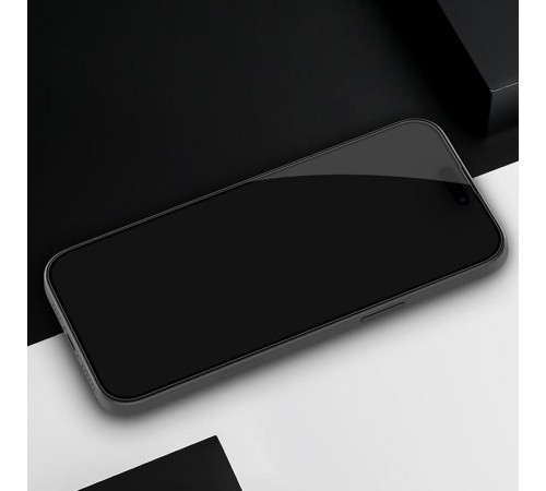Захисне скло Nillkin (CP+ max 3D) (full glue) для Apple iPhone 16 (6.1") Чорний