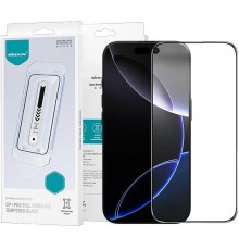 Захисне скло Nillkin (CP+PRO) для Apple iPhone 16 Plus (6.7") (+ аппликатор) Чорний