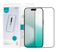 Захисне скло Nillkin (CP+PRO) для Apple iPhone 17 Pro (6.3") (+ аппликатор) Чорний
