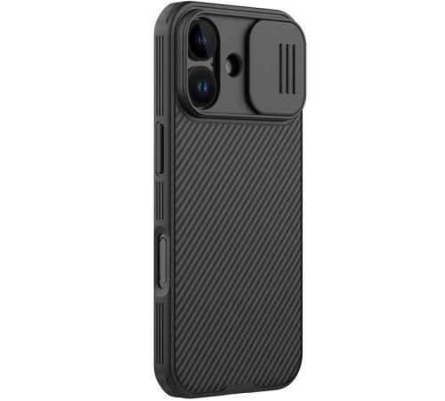 Карбонова накладка Nillkin CamShield Pro Magnetic для Apple iPhone 17 (6.3") Black Карбонова накладка Nillkin CamShield Pro Magnetic для Apple iPhone 17 (6.3") Black
