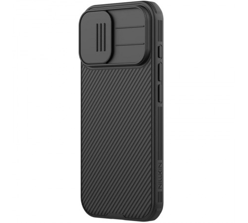 Карбонова накладка Nillkin CamShield Pro Magnetic для Apple iPhone 17 (6.3") Black Карбонова накладка Nillkin CamShield Pro Magnetic для Apple iPhone 17 (6.3") Black