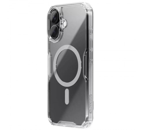 TPU чохол Nillkin Nature Pro Magnetic для Apple iPhone 17 (6.3") Безбарвний (прозорий) TPU чохол Nillkin Nature Pro Magnetic для Apple iPhone 17 (6.3") Безбарвний (прозорий)