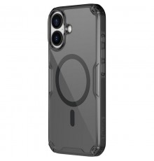 TPU чохол Nillkin Nature Pro Magnetic для Apple iPhone 17 (6.3") Чорний (прозорий)