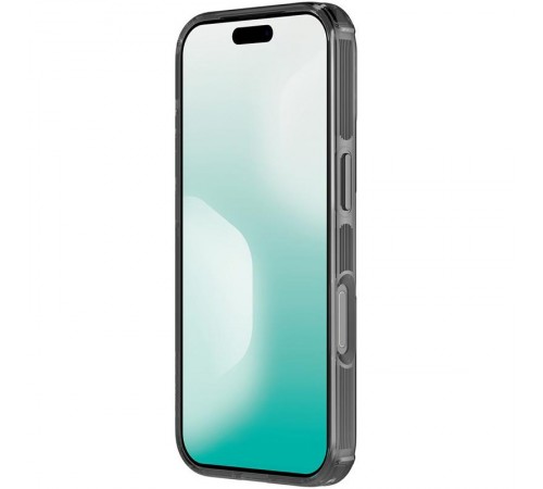 TPU чохол Nillkin Nature Pro Magnetic для Apple iPhone 17 (6.3") Чорний (прозорий)