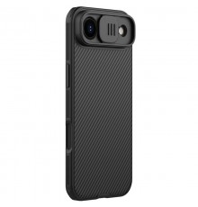 Карбонова накладка Nillkin CamShield Pro Magnetic для Apple iPhone 17 Air (6.5") Black