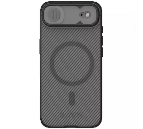 Карбонова накладка Nillkin CamShield Pro Magnetic для Apple iPhone 17 Air (6.5") Transparent black
