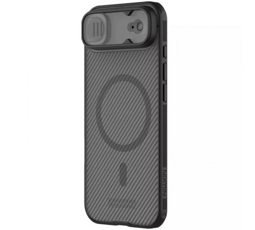 Карбонова накладка Nillkin CamShield Pro Magnetic для Apple iPhone 17 Air (6.5") Transparent black