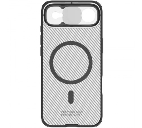 Карбонова накладка Nillkin CamShield Pro Magnetic для Apple iPhone 17 Air (6.5") Transparent black
