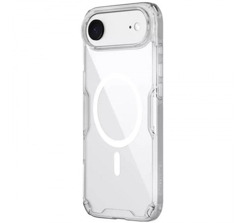 TPU чохол Nillkin Nature Pro Magnetic для Apple iPhone 17 Air (6.5") Безбарвний (прозорий) TPU чохол Nillkin Nature Pro Magnetic для Apple iPhone 17 Air (6.5") Безбарвний (прозорий)