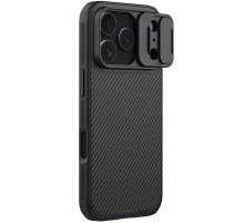 Карбонова накладка Nillkin CamShield Pro Magnetic для Apple iPhone 17 Pro (6.3") Black