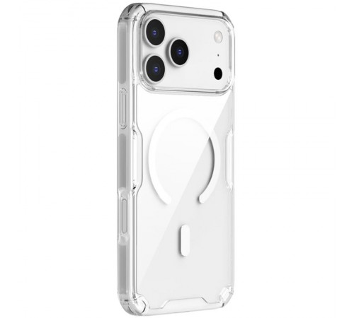 TPU чохол Nillkin Nature Pro Magnetic для Apple iPhone 17 Pro Max (6.9") Безбарвний (прозорий) TPU чохол Nillkin Nature Pro Magnetic для Apple iPhone 17 Pro Max (6.9") Безбарвний (прозорий)