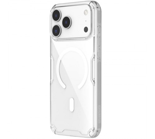 TPU чохол Nillkin Nature Pro Magnetic для Apple iPhone 17 Pro Max (6.9") Безбарвний (прозорий) TPU чохол Nillkin Nature Pro Magnetic для Apple iPhone 17 Pro Max (6.9") Безбарвний (прозорий)